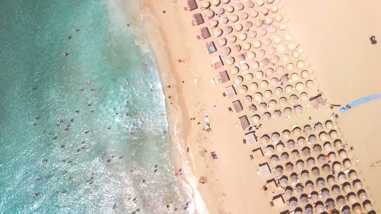 Falassarna Beach, Crete, Greece - July 2023 in 4K