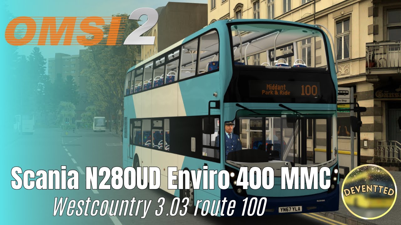 OMSI 2 | Westcountry 3.03 | Route 100 | Scania N280UD Enviro 400 MMC