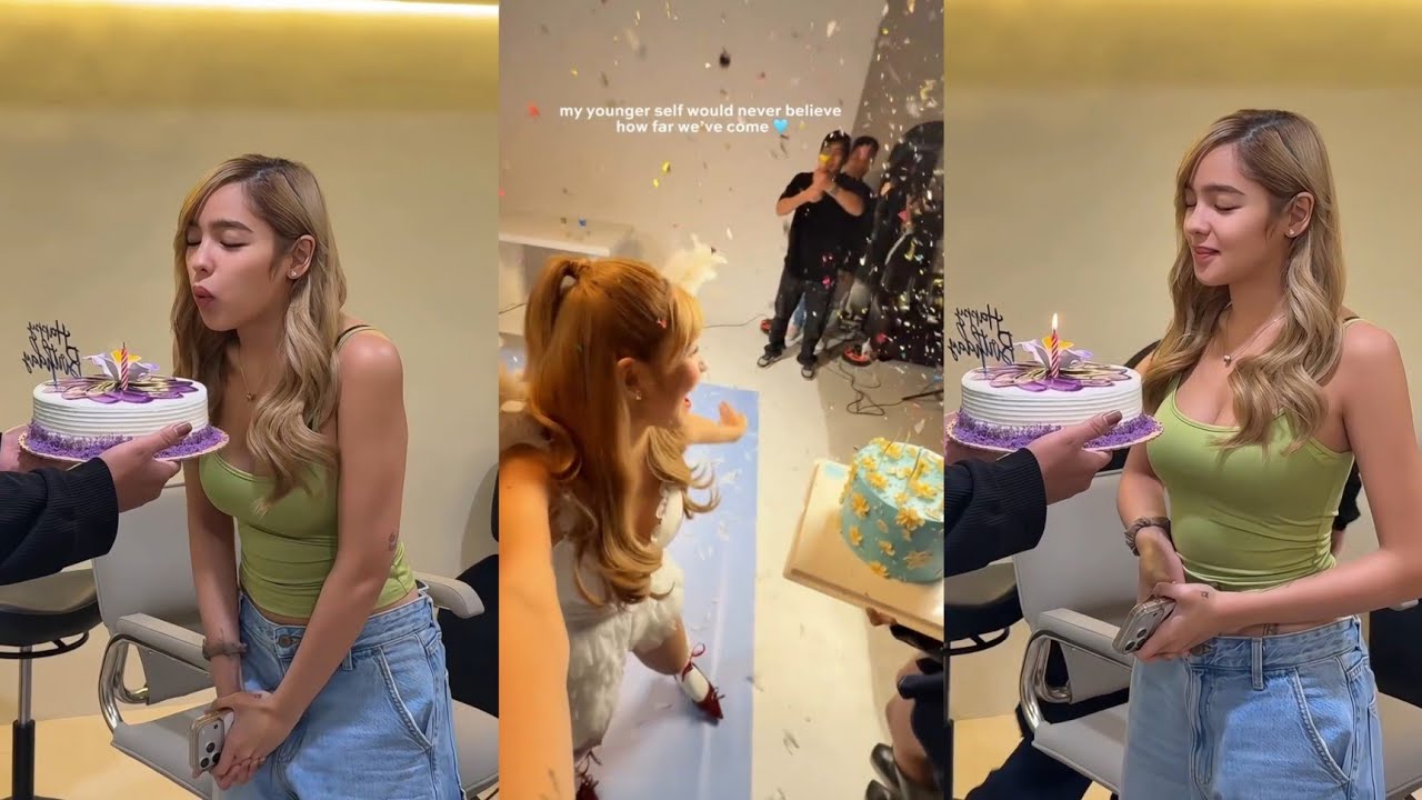 Andrea Brillantes at her 23rd birthday 