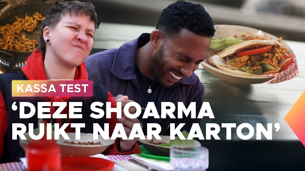 Welke supermarkt vega shoarma is het lekkerst? | Kassa Test
