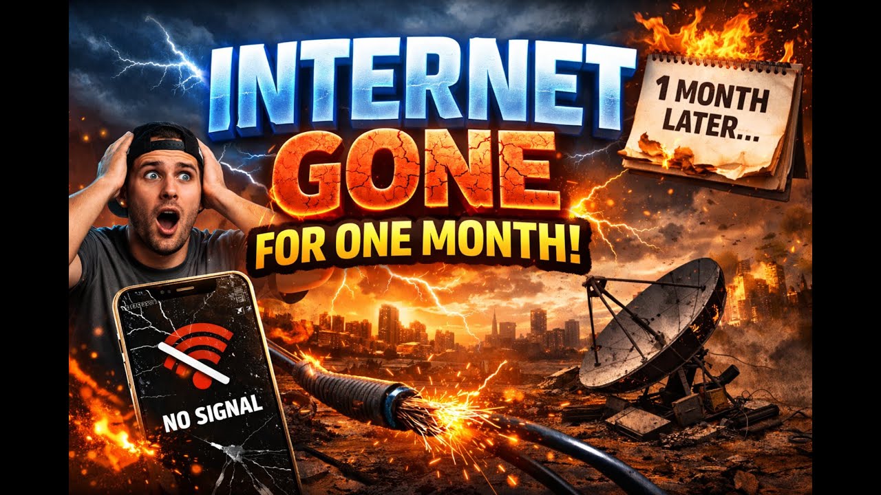 Internet gone for one month