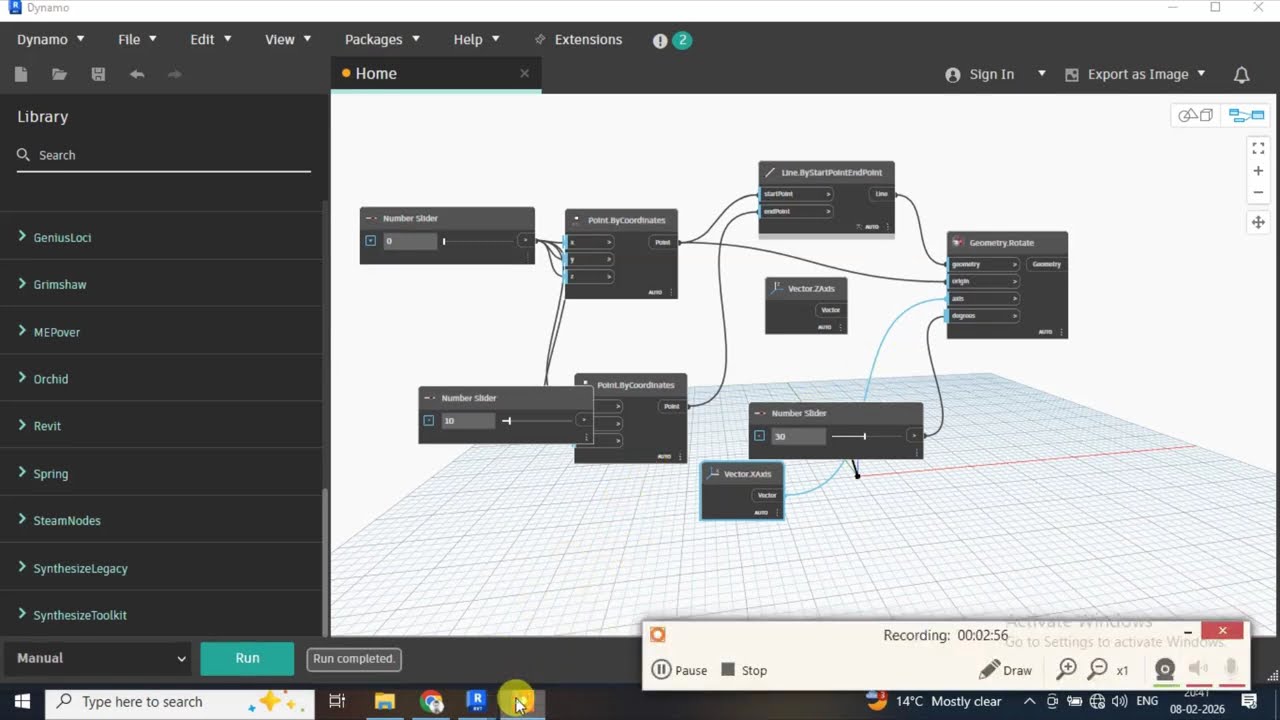 Rotate Any Line in Revit Using Dynamo | Step-by-Step | Unbounded Learning
