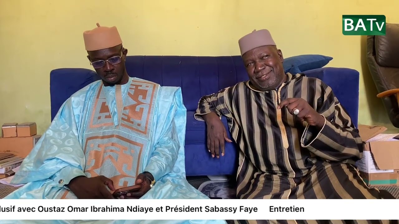 interview Oustaz Ndiaye et President Sabassy Faye