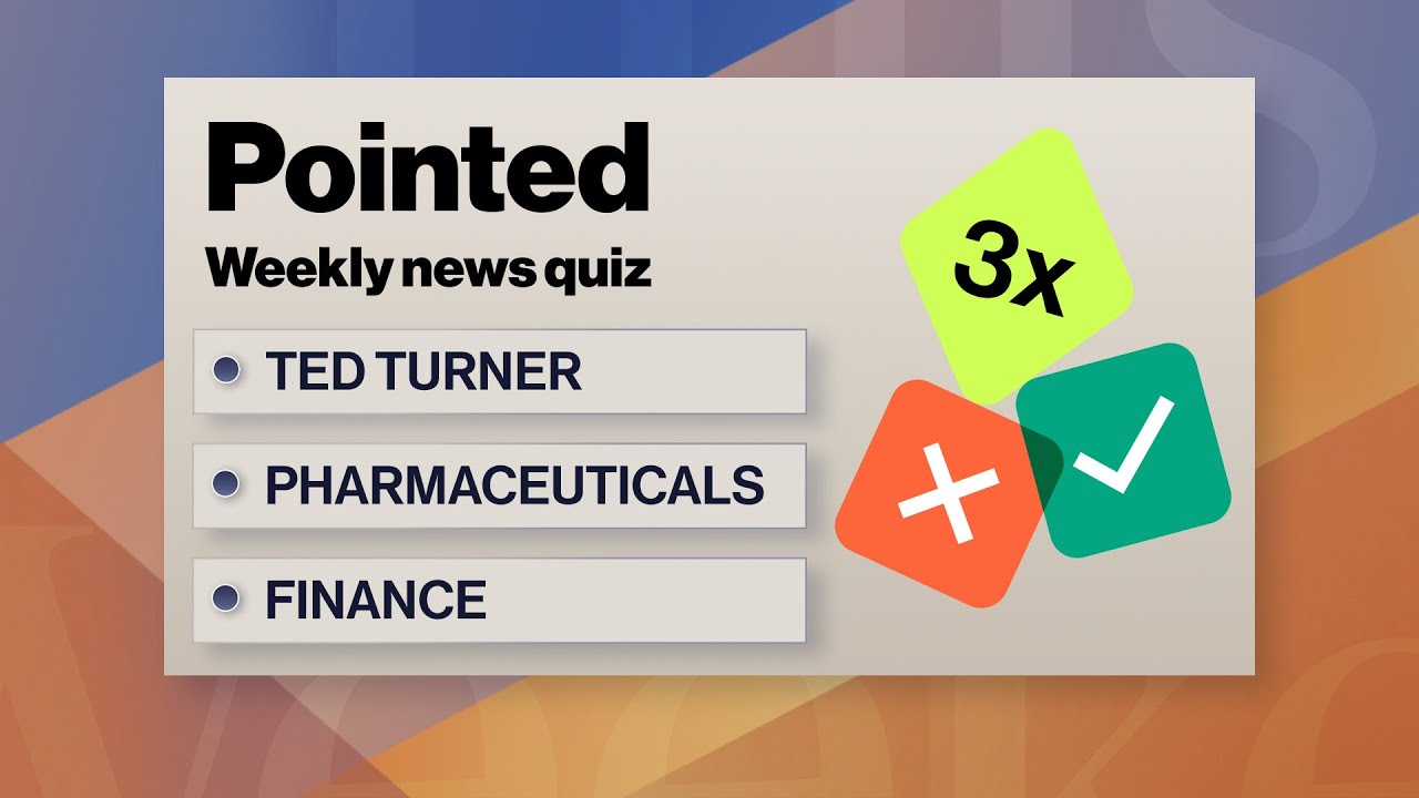 Quiz informacyjny | Ted Turner, Farmaceutyki, Finanse, Elon Musk