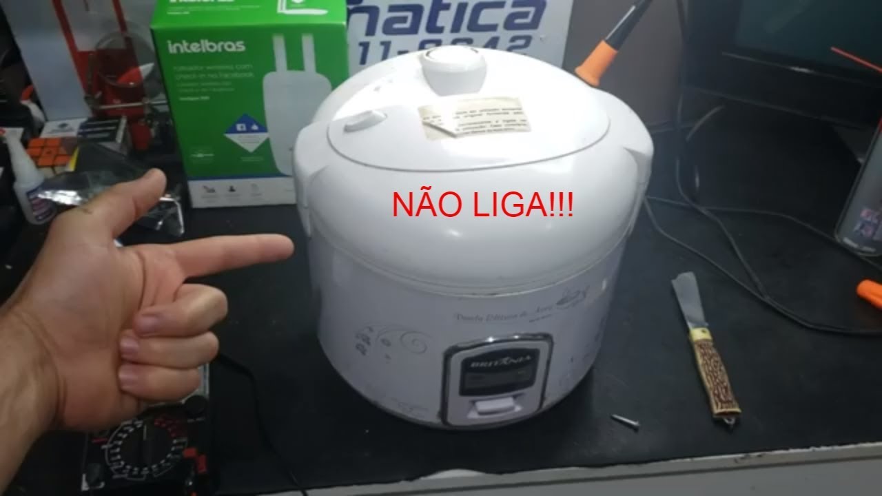 PANELA ELÉTRICA NÃO LIGA MAIS. COMO ARRUMAR PANELA ELÉTRICA?