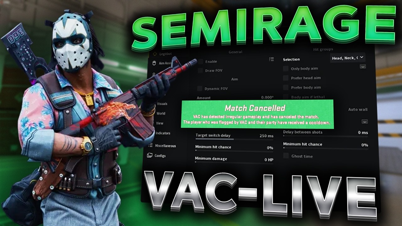 Я немного злюсь в CS2 с помощью Memesense (VAC Live останавливает игру)