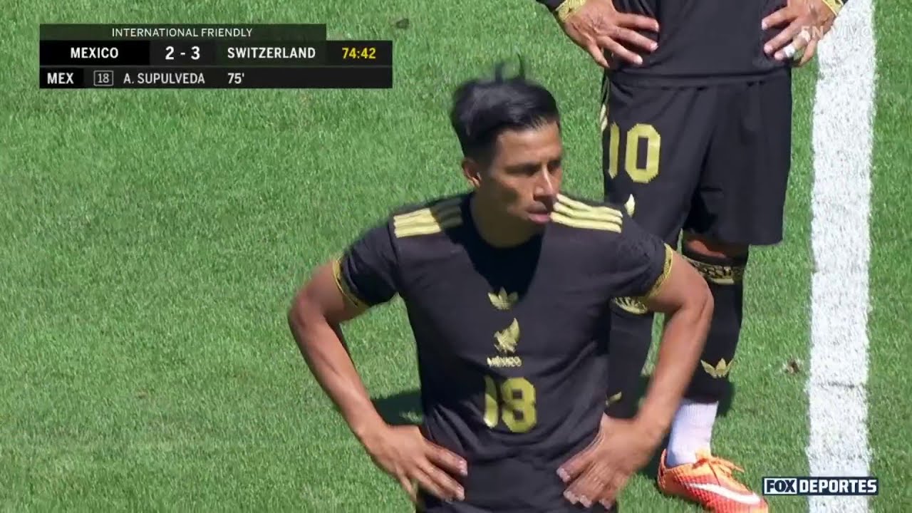🫡🇲🇽 GOAL Ángel Sepulveda | Mexico 2-3 Switzerland | International Friendly 2025
