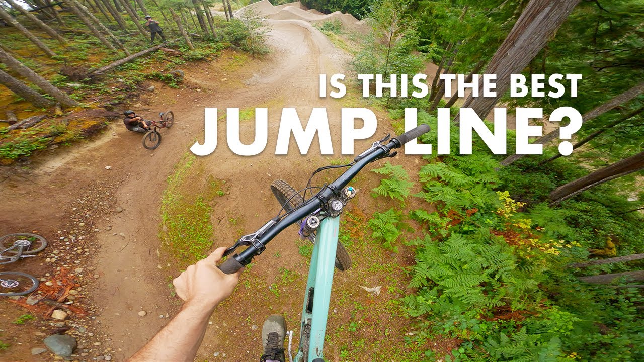 Coast Gravity's Coastal Cruise could be the best jump line in BC.