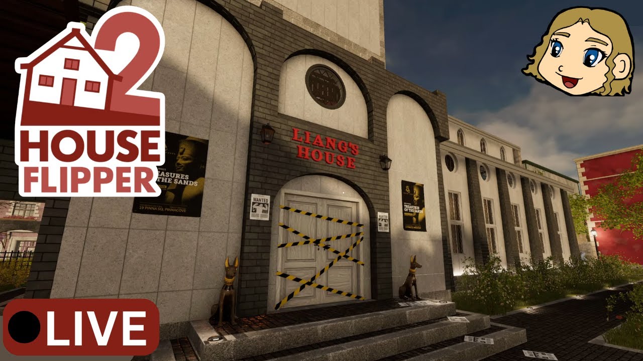House Flipper 2 - Let's Flip The Auctioned Auction House! Stop By And Chat! - Live Pt. 128