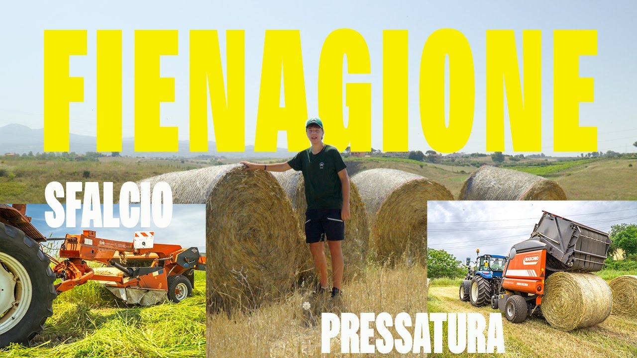 LA MIA FIENAGIONE 2024 | SFALCIO | RANGHINATURA | PRESSATURA
