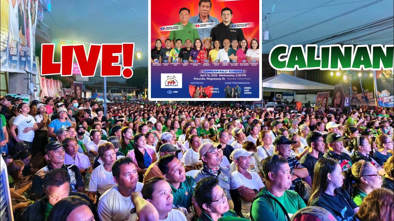 Live! Tayo HTLP DUTERTE | CALINAN DAVAO CITY