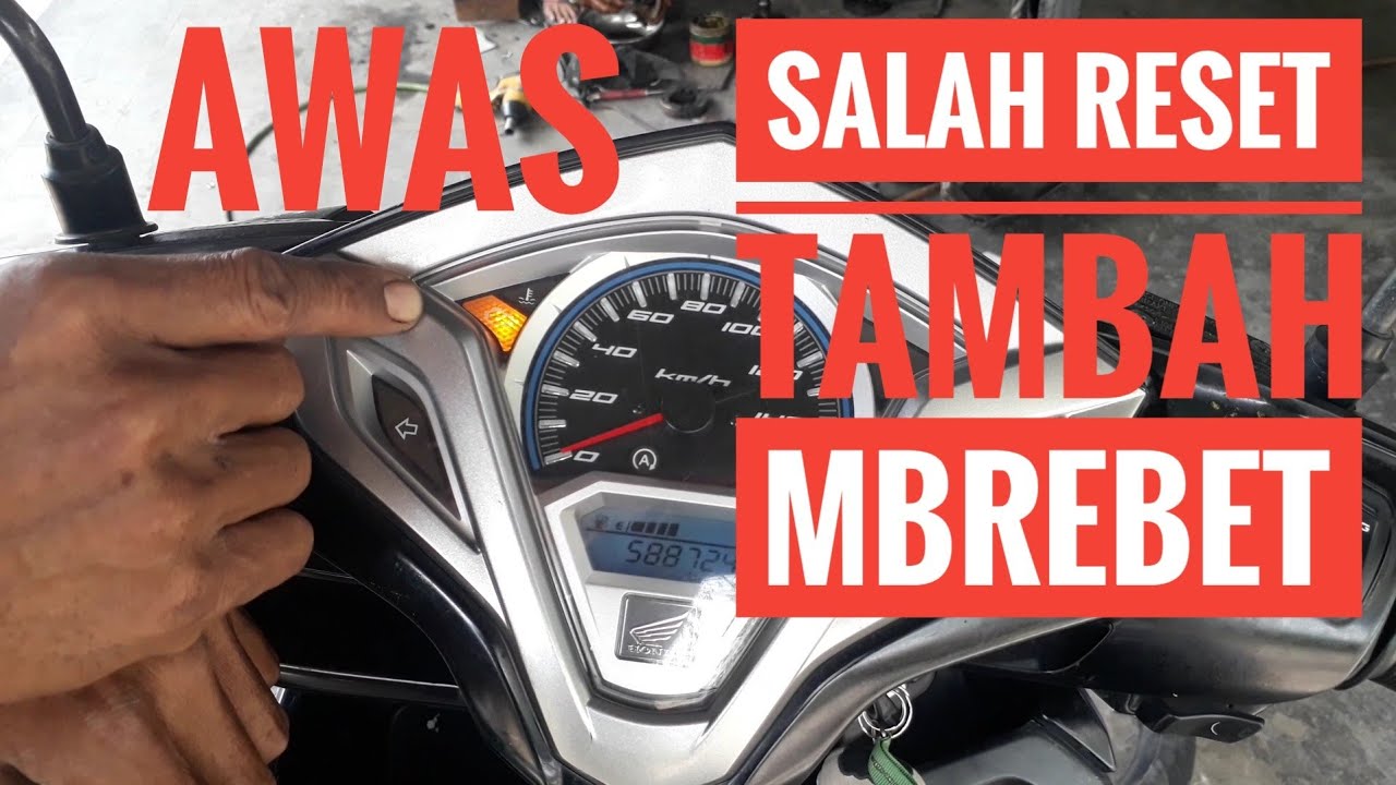 Vario 125 mbrebet salah reset ecm