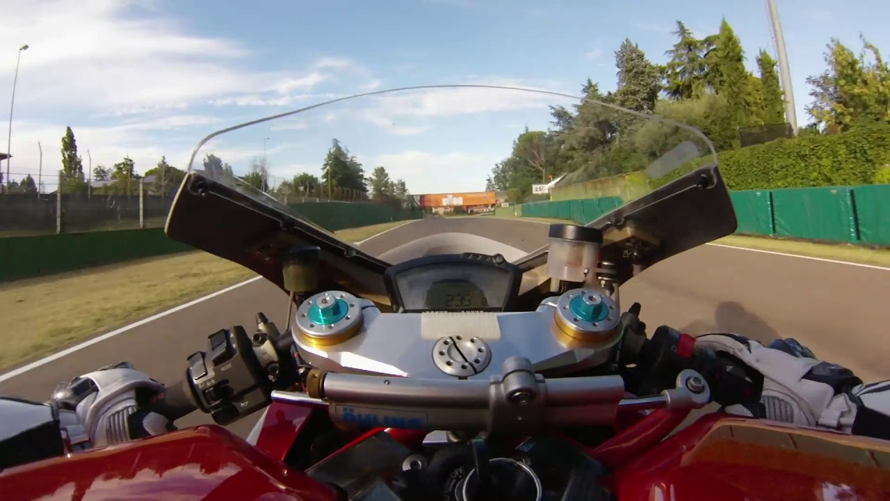 Imola  13/08/2017 - Onboard Ducati 1098 - Wheelie Wednesday