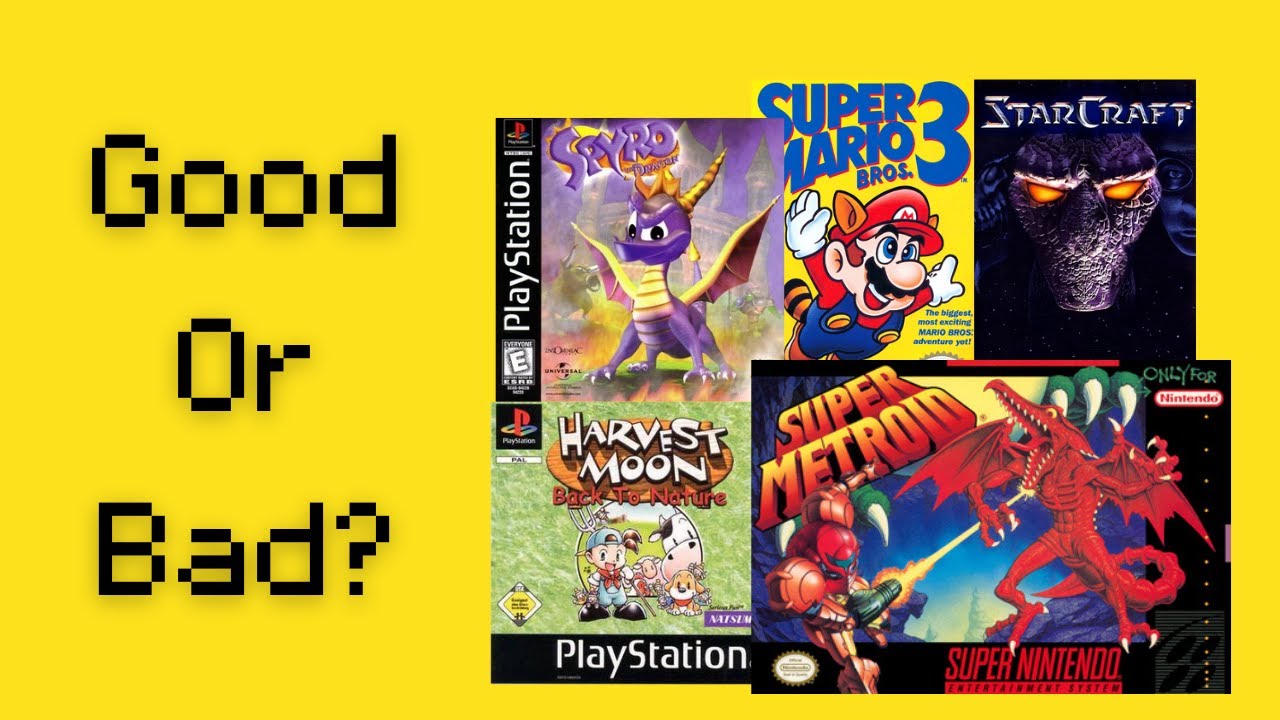 Gen Z Plays Retro Games...  Are They Even Good?