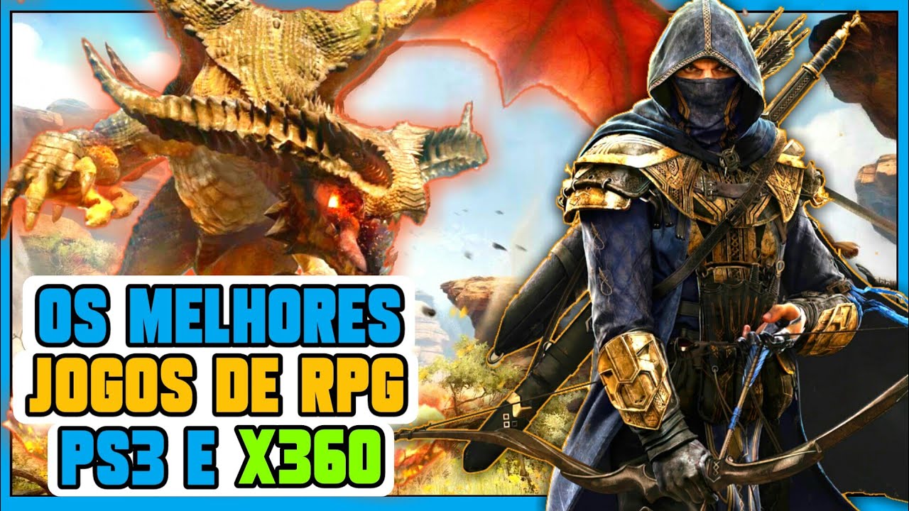 Top 7 melhores jogos de RPG Ps3 e Xbox 360 [IRRECUSAVEIS]