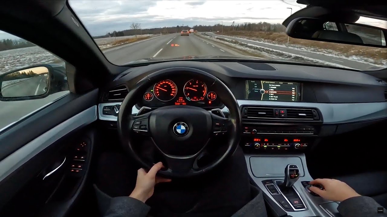 BMW 525D F10 150KW 2010 POV Drive