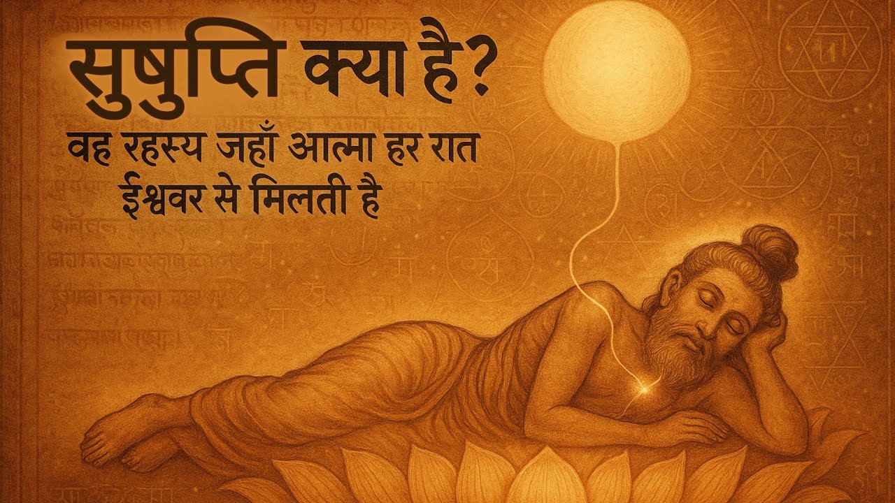 सुषुप्ति क्या है? वह रहस्य जहाँ आत्मा हर रात ईश्वर से मिलती है