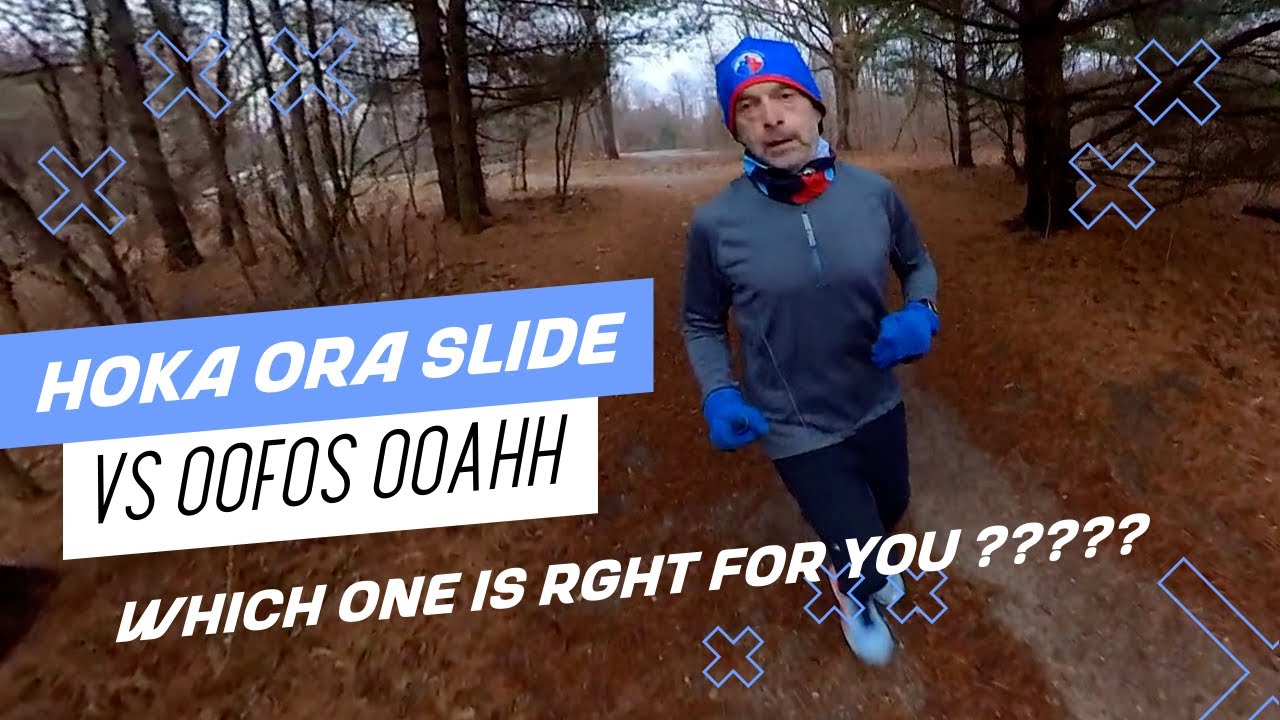 Hoka Ora Recovery vs Oofos Ooahh Slide | Running Intervals