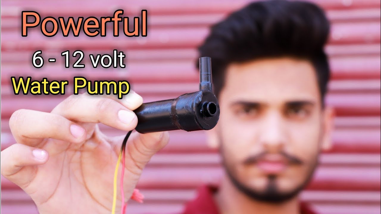 How to make mini 6 volt water pump. || छोटे cooler के लिए छोटी वाटर मोटर ||