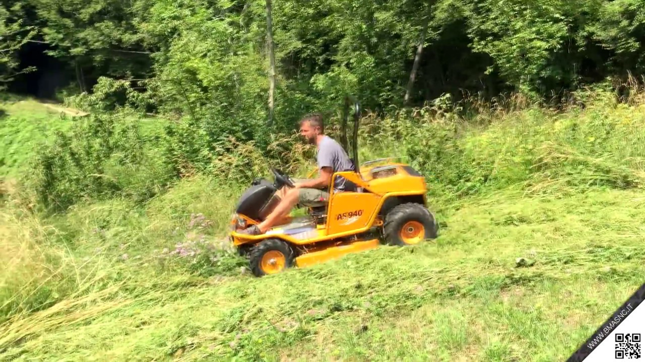 AS-MOTOR AS940 SHERPA - Trattorino trinciatutto tosaerba per erba alta e pendenza