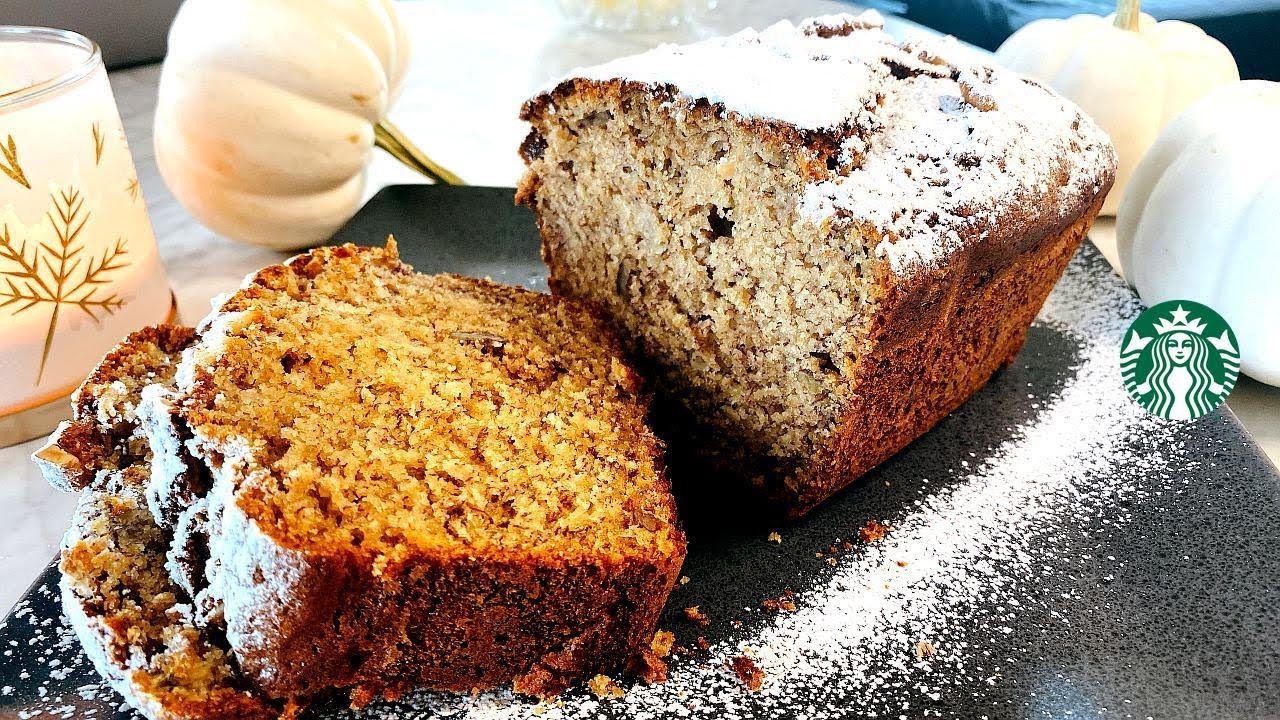 Starbucks Banana Walnut Bread: Cozy Fall Baking | No Mixer