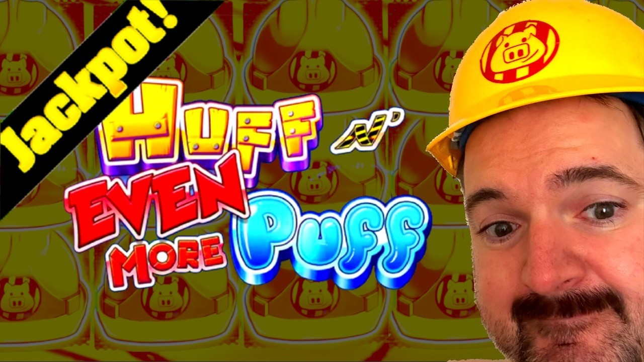 GOLDEN UPGRADE! JACKPOT HAND PAY On Huff N EVEN More Puff!