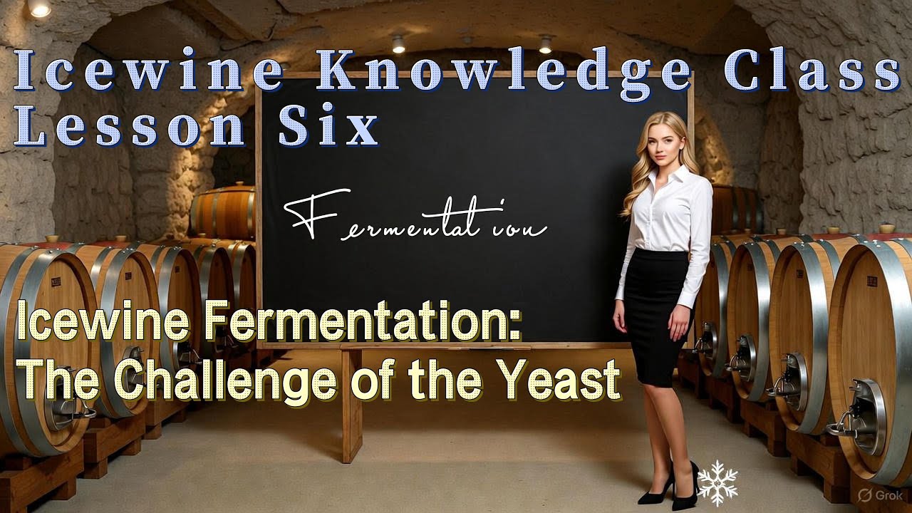 Icewine knowledge class 6: Icewine Fermentation. Challenges of Yeast.