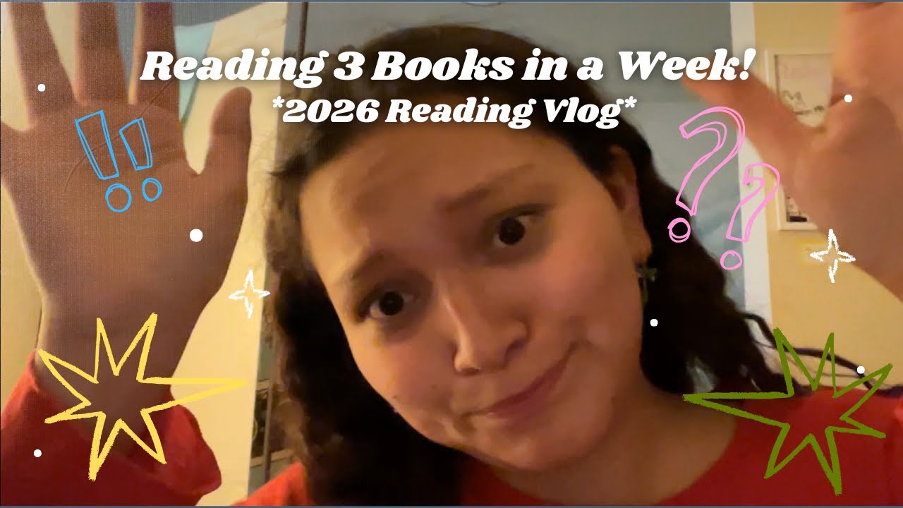 Reading 3 Books in a Week! (Reading Vlog)