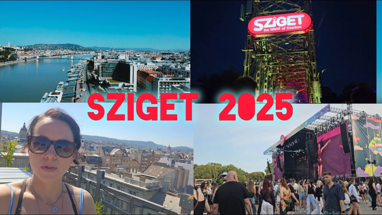 Vlog🎉🪅- Lohnt sich das Sziget Festival in Budapest Ungarn? Grösstes Festival Europas