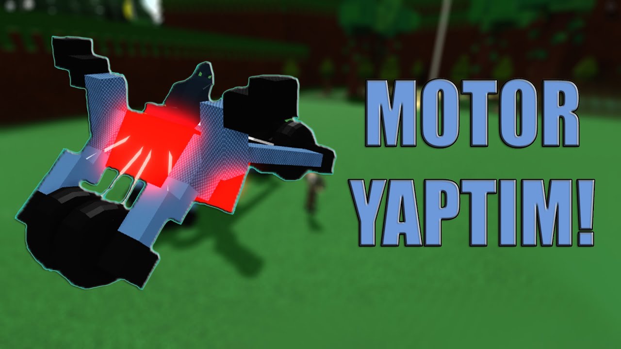 GEMİ YERİNE MOTOR YAPMAK ! | Roblox Gemi Yapma Oyunu
