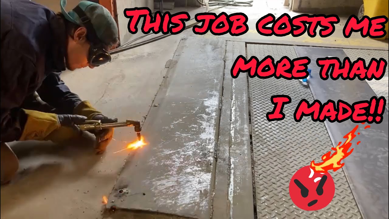 “Simple” welding repair on loading dock goes wrong!