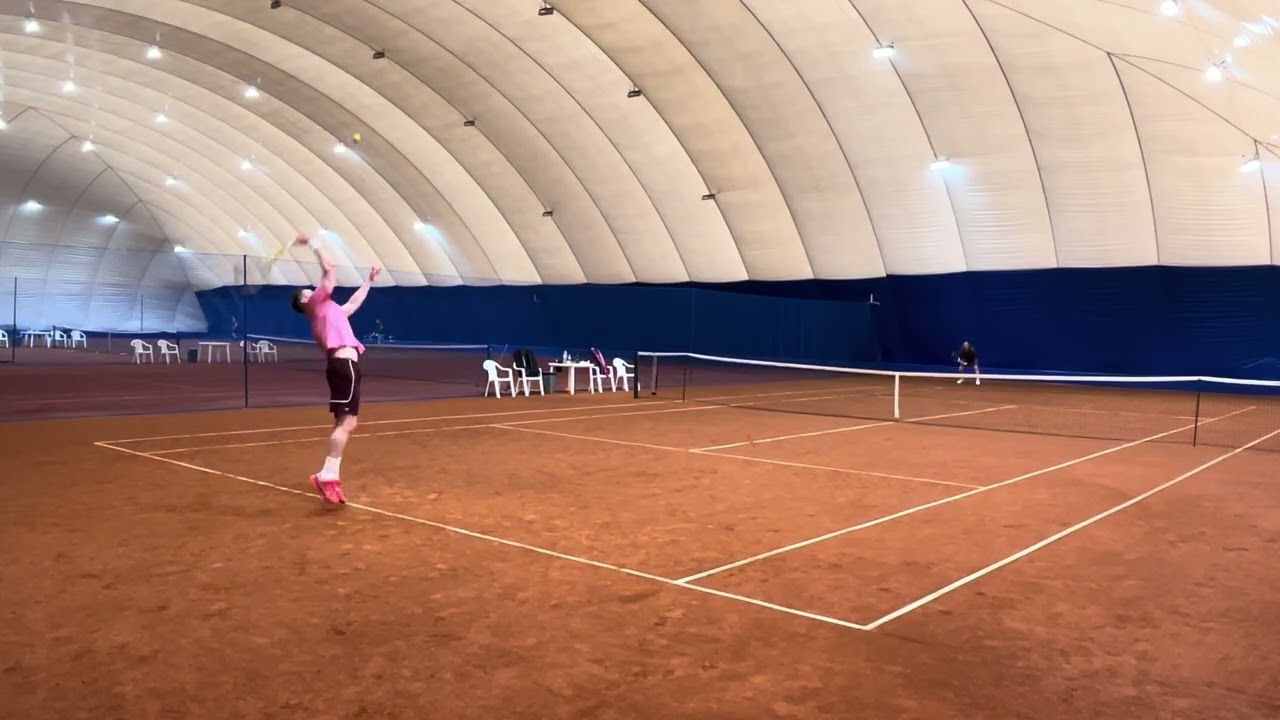 Подача с доигровкой, выдал пять подряд первых плоских в дьюс-корт! 13.03.2026