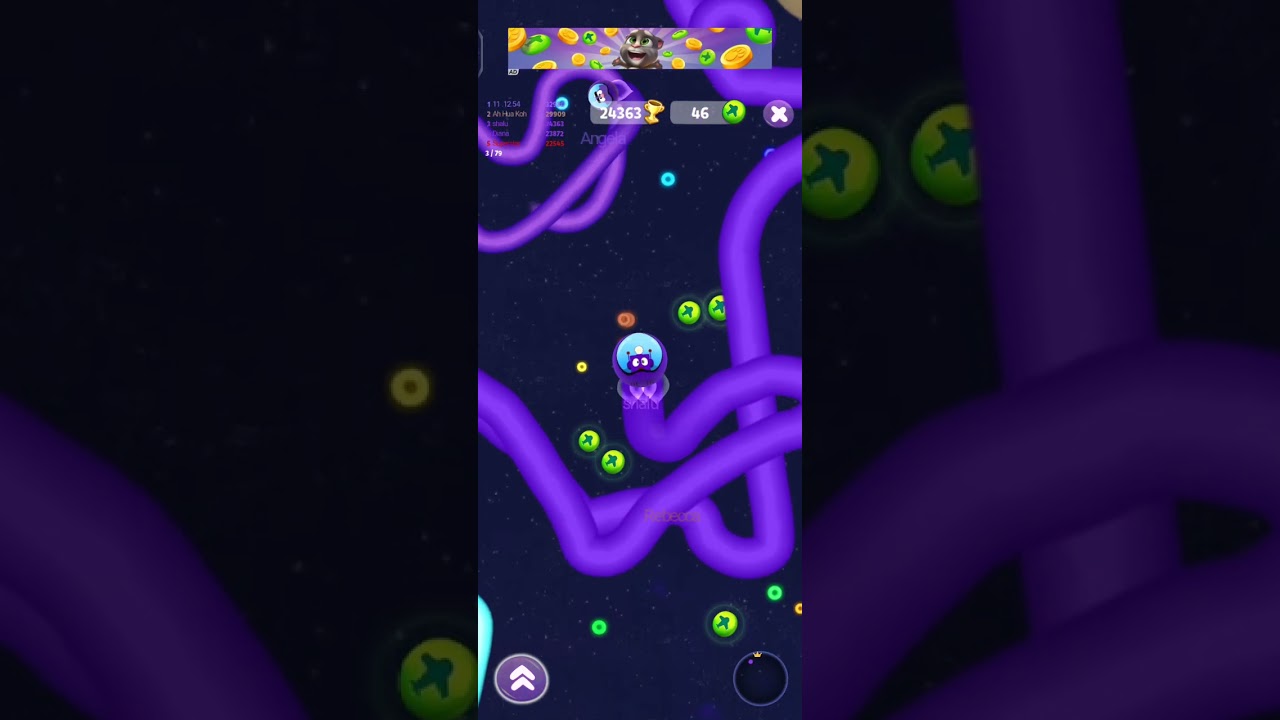 Snake game 🎯🎯#60k top score challenge#injoy my gameplay#viral video #subscribe my channel guys 🙏🙏