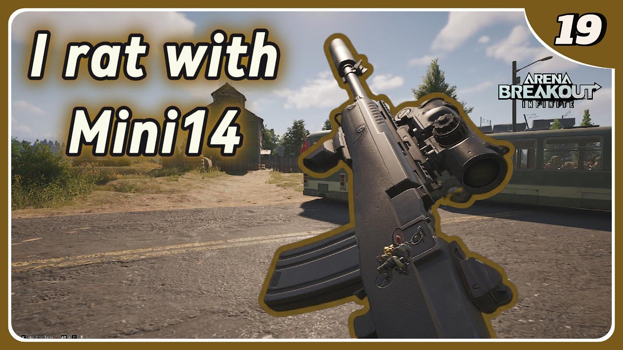 I Rat With Mini14! | Ratting With Every Gun | Arena Breakout Infinite