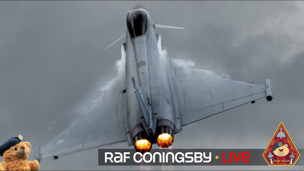 LIVE EUROFIGHTER TYPHOON FGR4 ACTION BOMBER COUNTY • QRA STATION RAF CONINGSBY 11.02.26