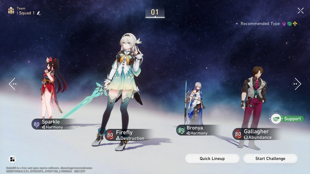 CRIT Firefly Sparkle Bronya Damage Showcase | Memory Of Chaos 12