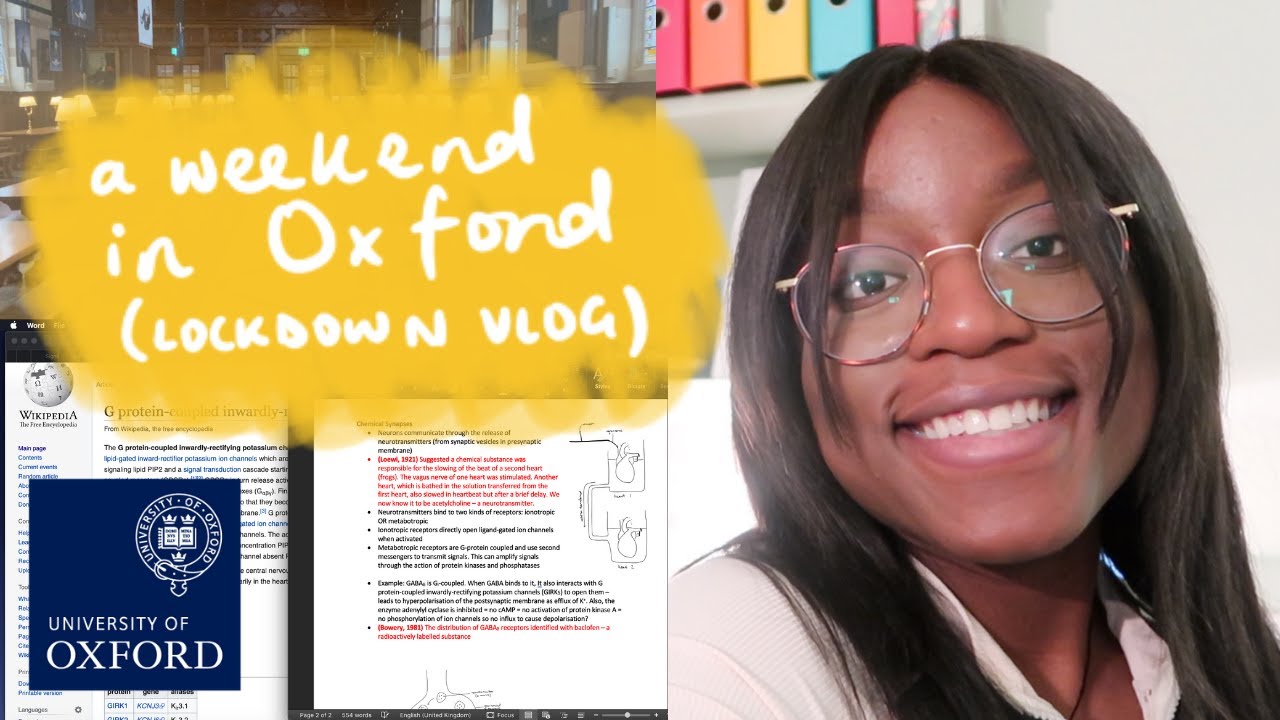 a weekend in Oxford: lockdown vlog
