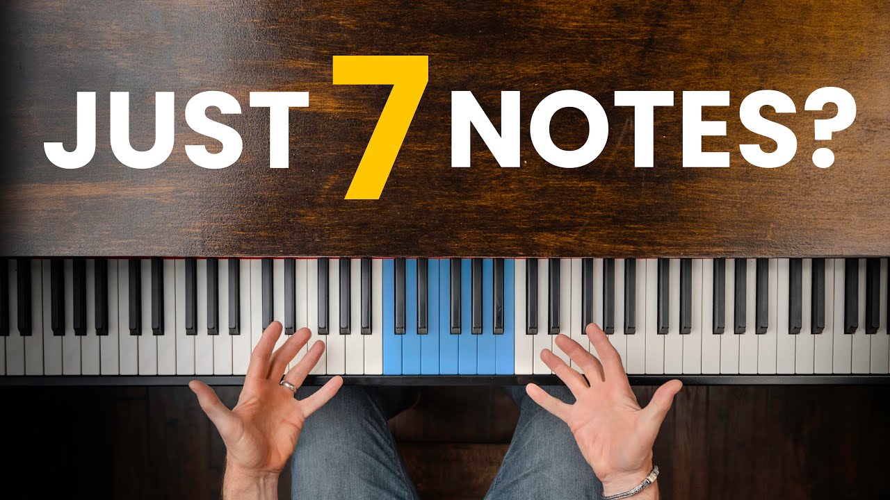 How I Play Almost Anything On Piano With Just 7 Notes