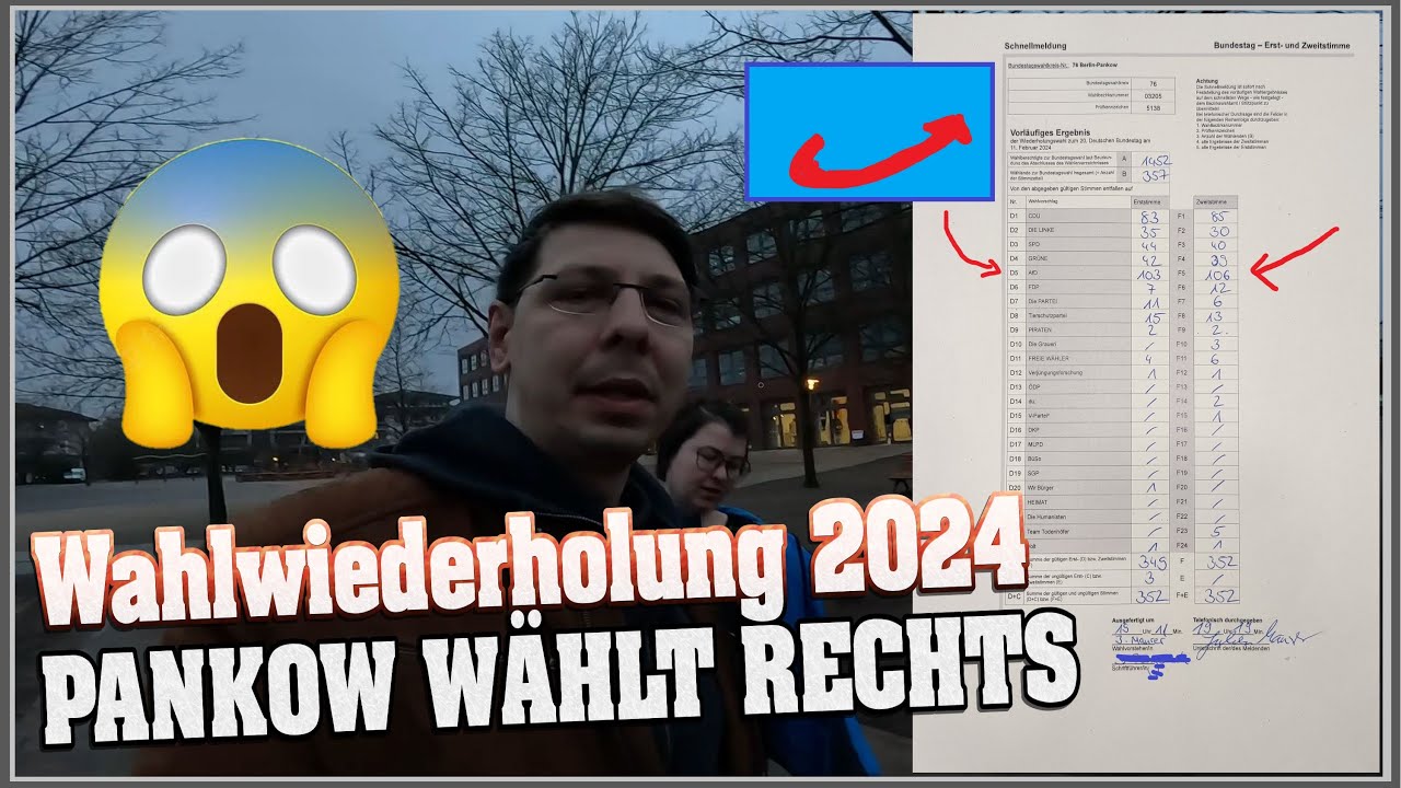 Wahlwiederholung 2024 Berlin | das ist in #pankow passiert!