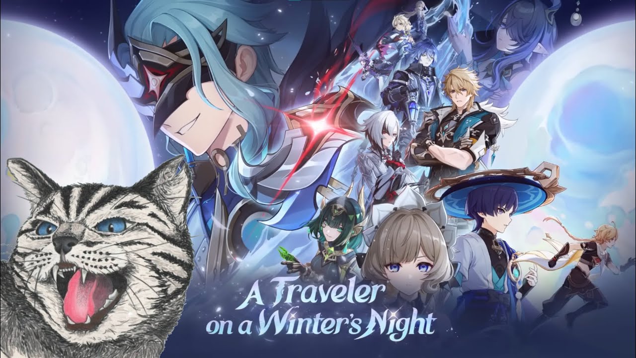 Genshin Impact Reaction - EP37 - Version Luna IV: A Traveler on a Winter's Night Trailer