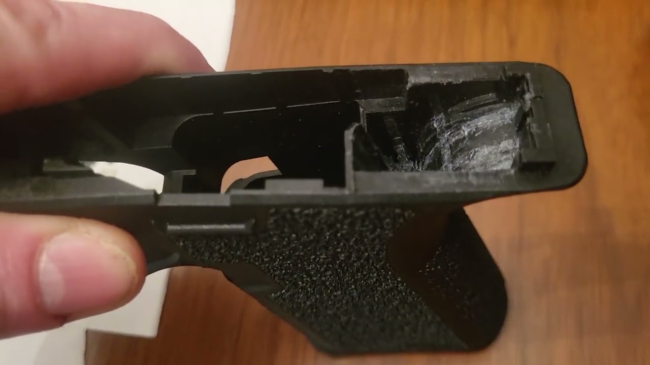 P2- Ancient Man Polymer P80 Glock No Power Build Best Way To Use A #4 Hobby Knife #diy #survival