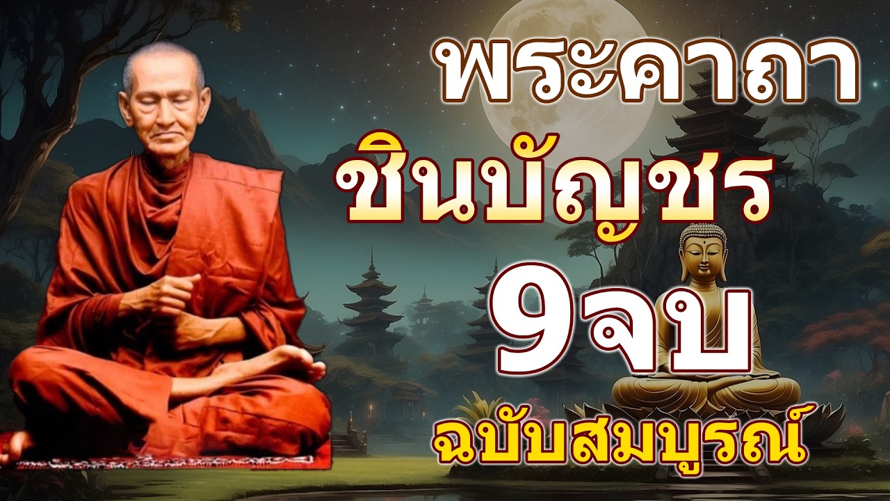 บทสวดมนต์พระคาถาชินบัญชร9จบ ฉบับสมบูรณ์ดั่งเดิม ฝึกสวดมนต์เช้า, สวดมนต์ก่อนนอน, สวดวันพระ