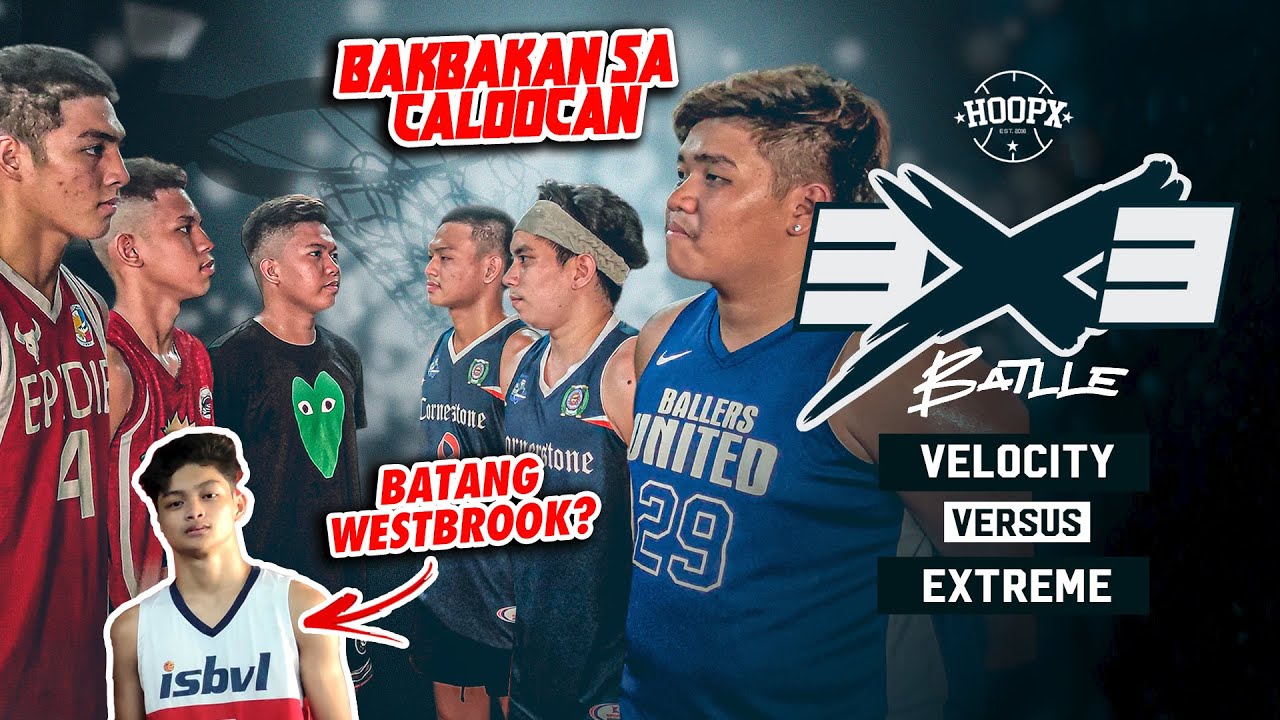 SOLID ANG BAKBAKAN SA 3X3 BASKETBALL | NAGLARO ANG BATANG WESTBROOK NG CALOOCAN!!