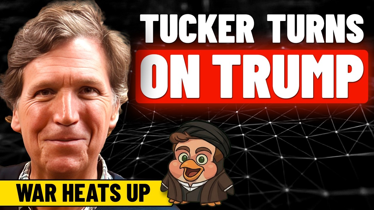 Tucker BACKSTABS Trump? and Trump wants to NUKE IRAN??