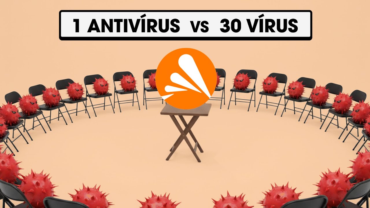 1 ANTIVÍRUS vs 30 VÍRUS | EP 04 - AVAST