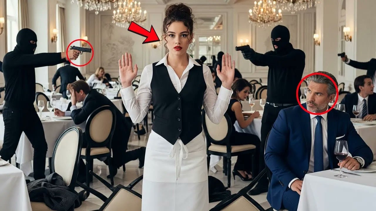Billionaire Watches Waitress Face Robbery Calmly — His Next Move Shocks Millions