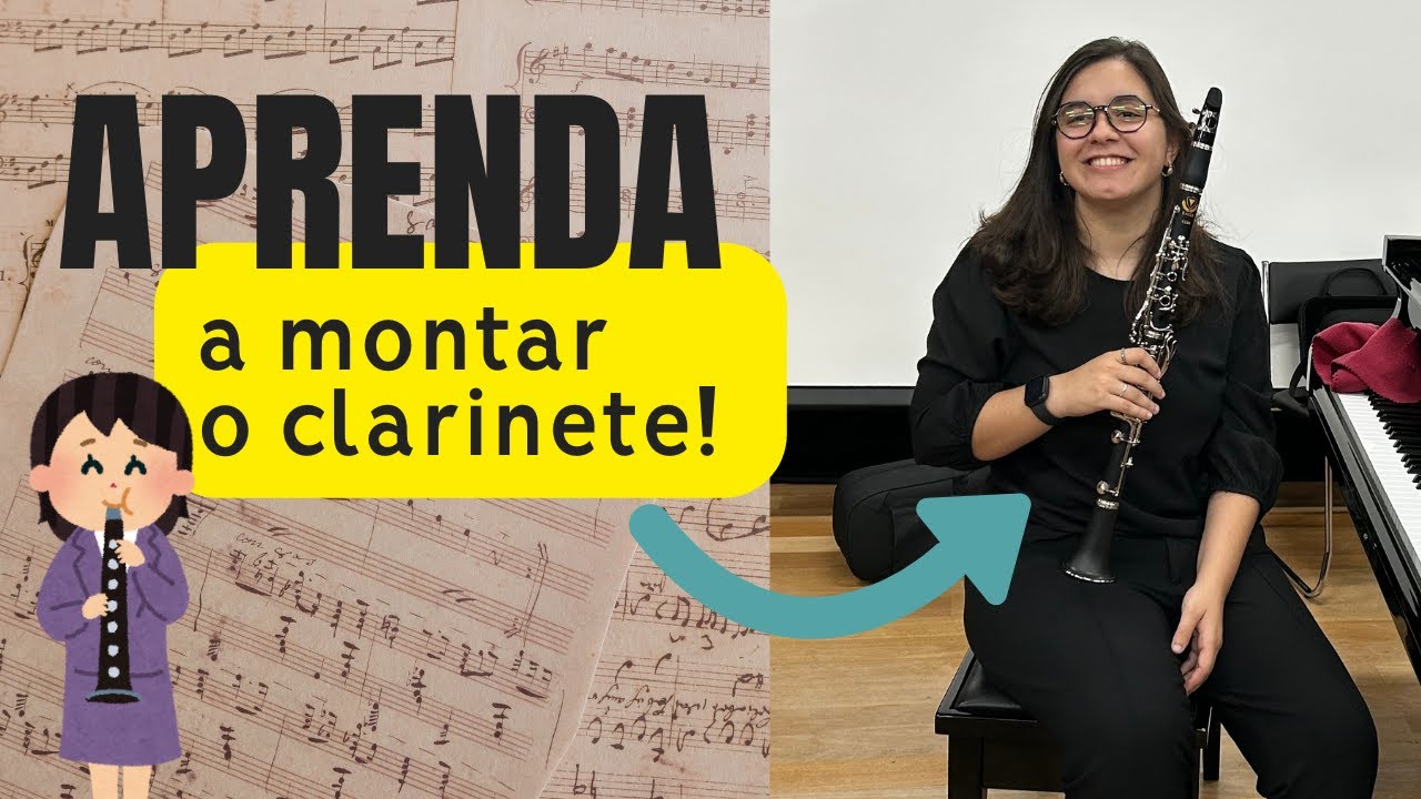 Como Montar o Clarinete CORRETAMENTE (Passo a Passo para Iniciantes) 🎶 👀 ⬅️