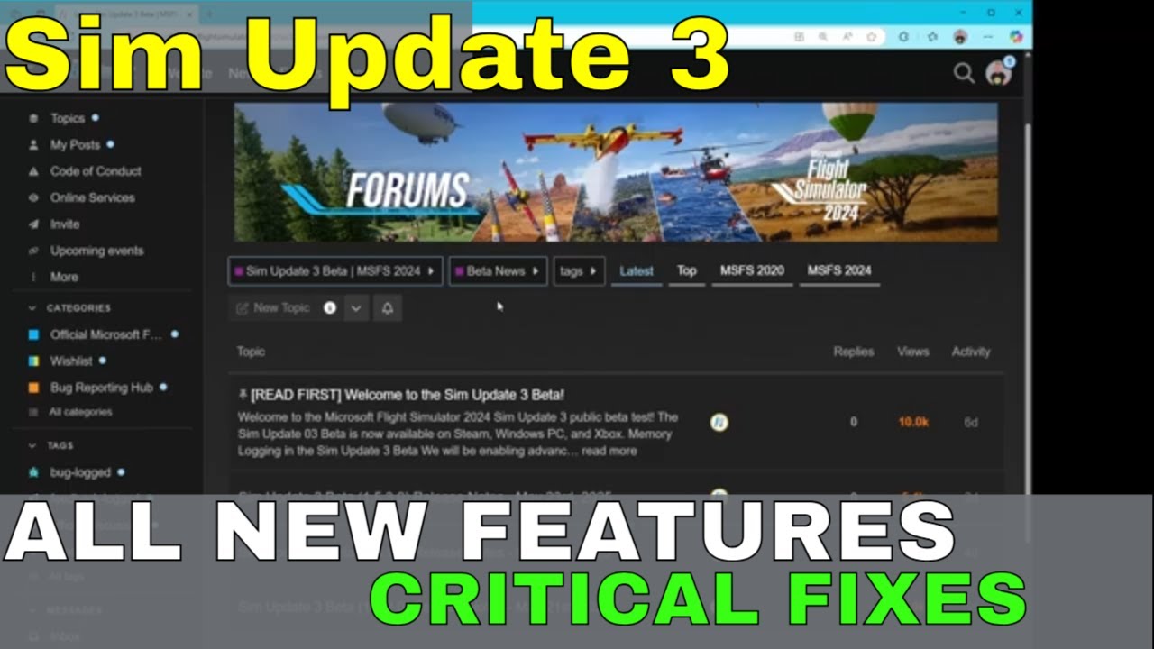 ✈️ MSFS 2024 Sim Update 3 DEEP DIVE! | New Features & Critical Fixes Explained 👨‍✈️