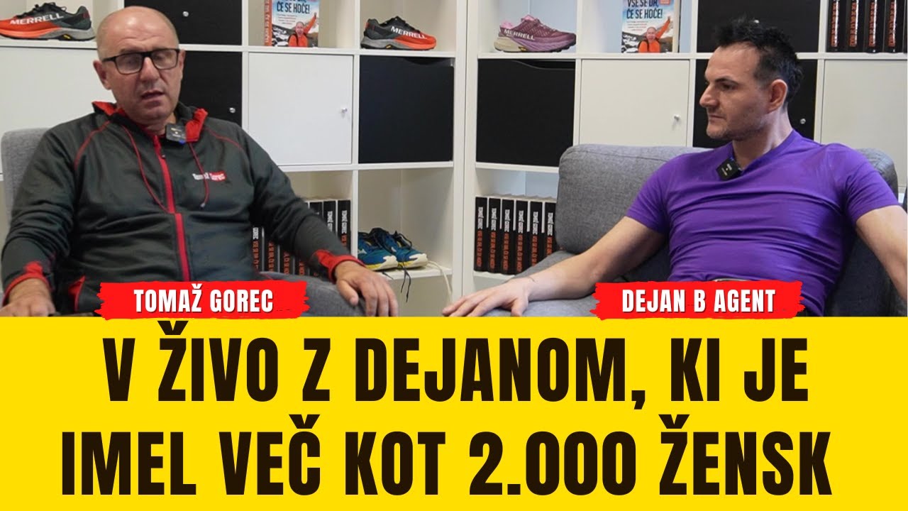 V živo z Dejanom, ki trdi, da je bil intimen z več kot 2.000 ženskami 🤔