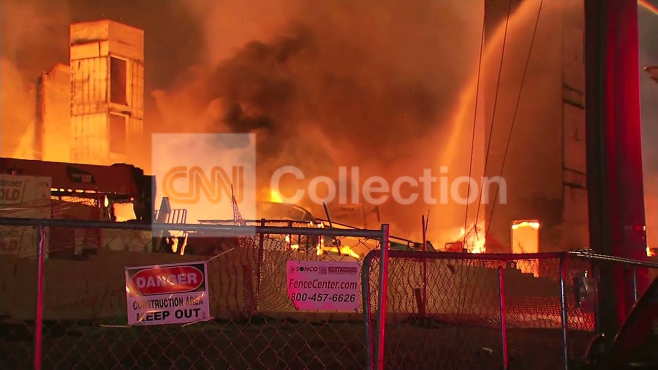 BALTIMORE RIOTS: MASSIVE BUILDING FIRE